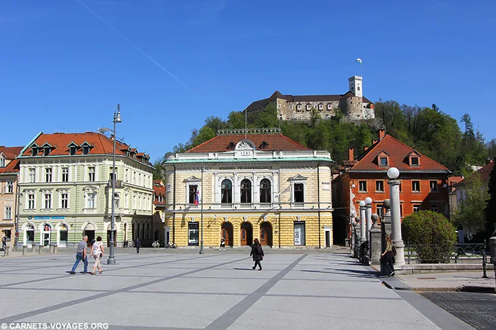 Place Kongresni Ljubljana Slovénie