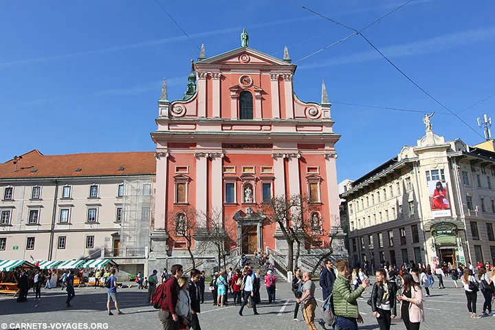 Visiter Ljubljana Slovénie Place Preseren