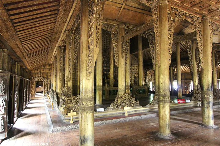 Shwenandaw Kong visiter Mandalay Birmanie