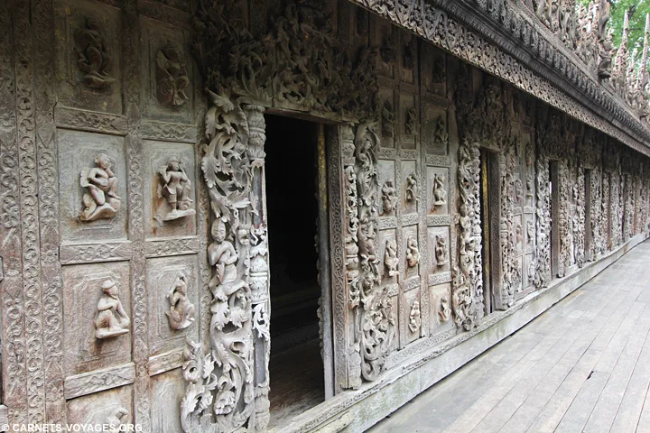 Shwenandaw Kong visiter Mandalay Birmanie