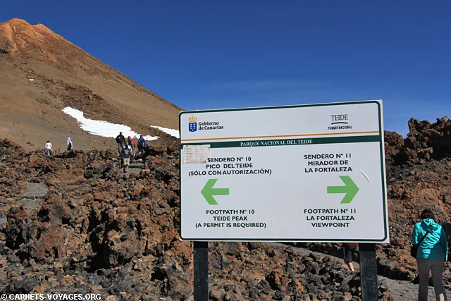 Pico del Teide Tenerife îles Canaries Espagne
