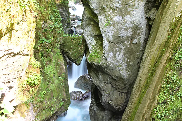 Gorges de Tolmin Slovénie