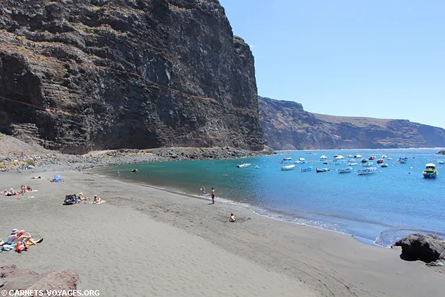 Plage Valle Gran Rey La Gomera Canaries Espagne
