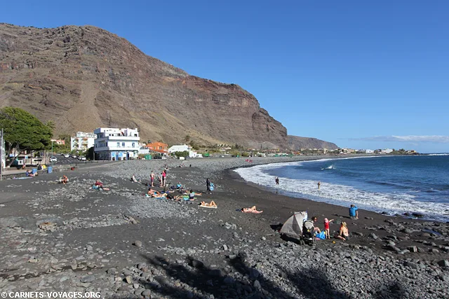 Plage Valle Gran Rey La Gomera Canaries Espagne