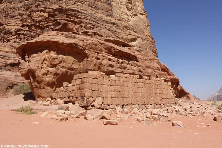 Ruines maison lawrence d'arabie