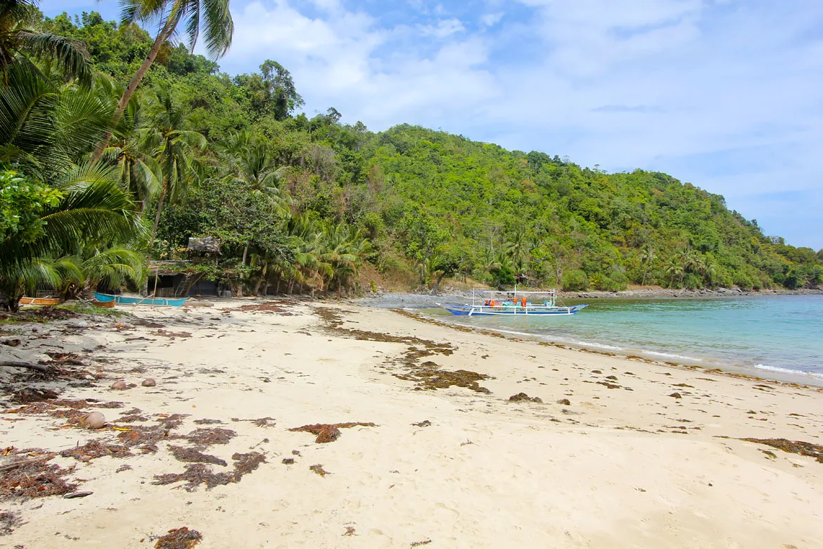 Island hopping tour A Port Barton