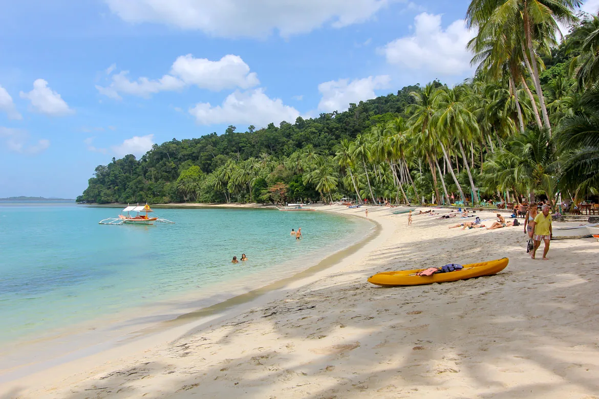 White Beach Port Barton Philippines