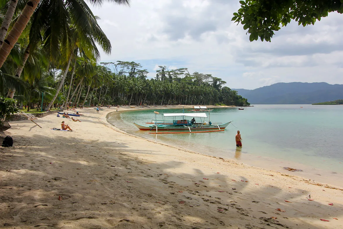 White Beach Port Barton Philippines