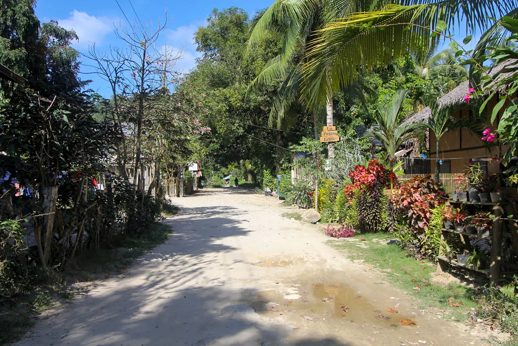 Rue de Port Barton Philippines