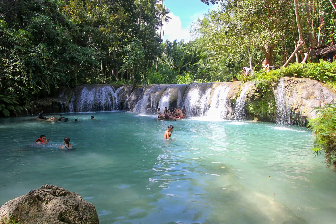 Cascade Cambugahay Falls Siquijor