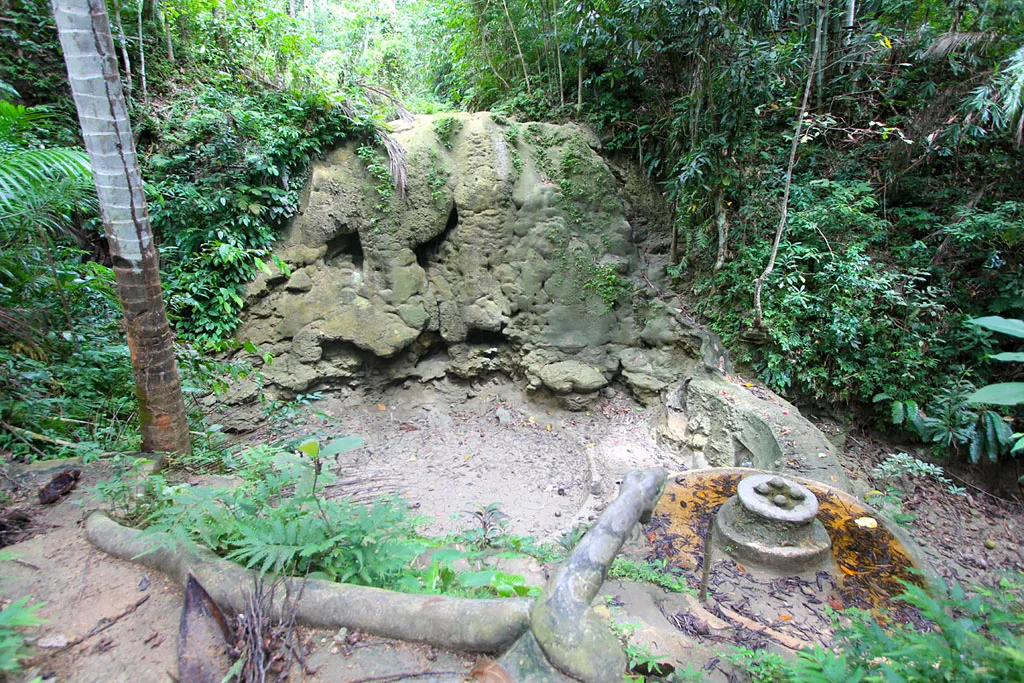 Siquijor cascade lugnason sans eau