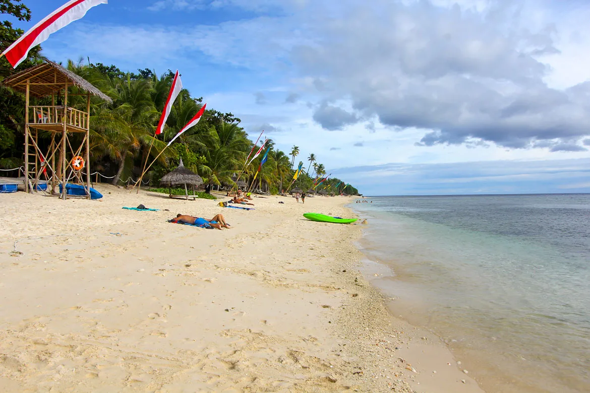 Siquijor plage tubod beach