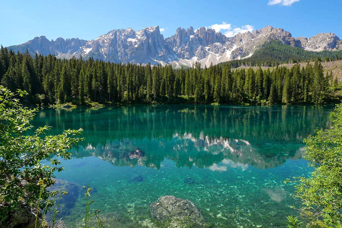 Lago di Carezza Dolomites Italie
