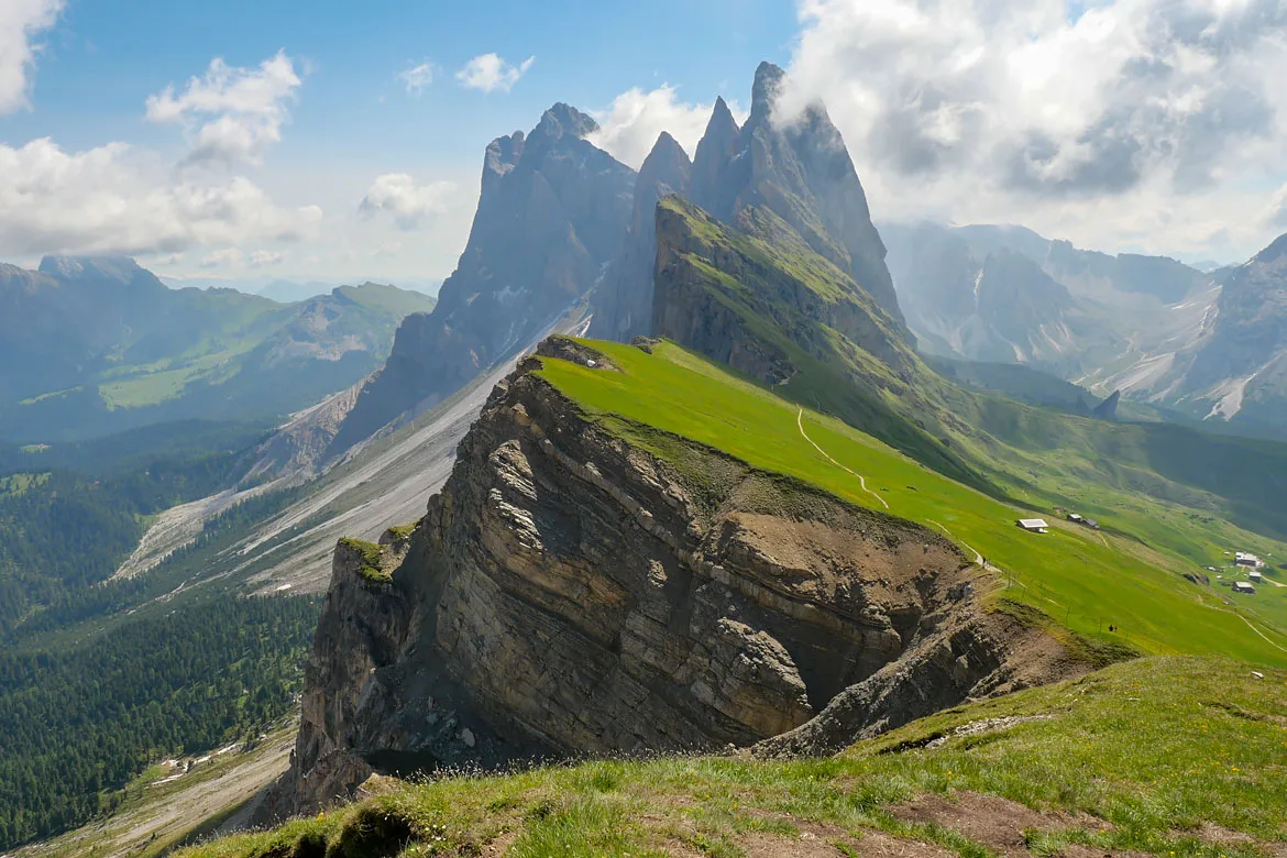 Seceda Dolomites Italie
