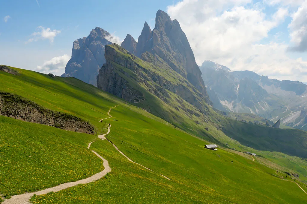 Seceda Dolomites Italie