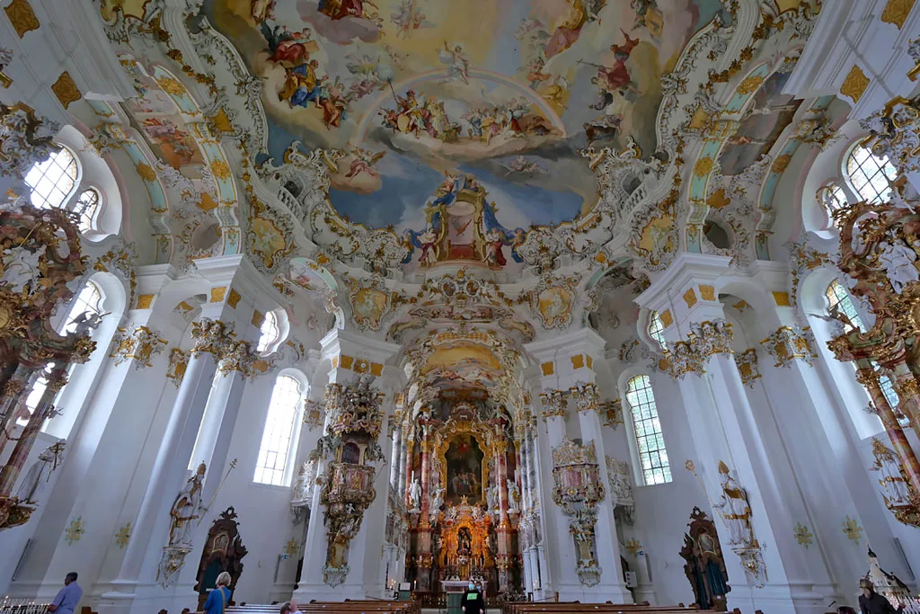 Église de Wies (Wieskirche) - Road trip Bavière