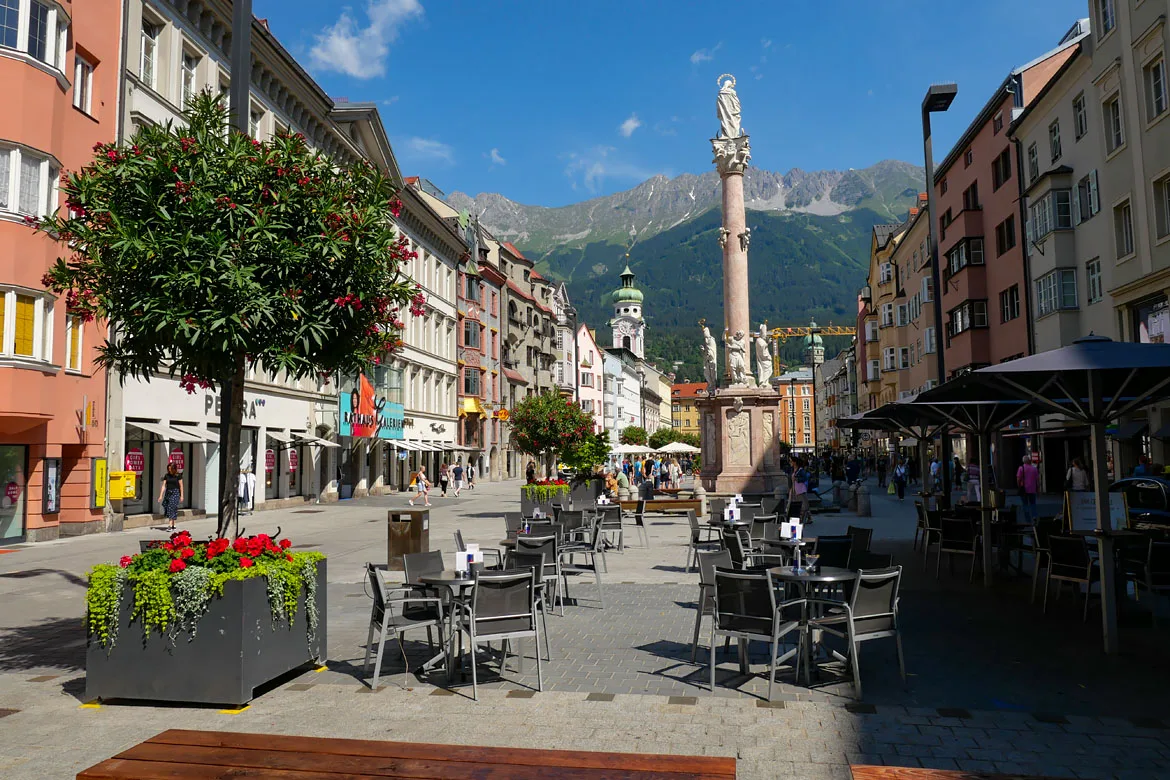 Innsbruck Maria Theresien Strasse
