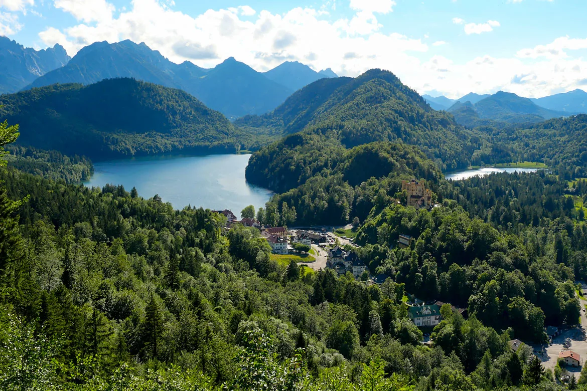 Lac Alpsee road trip Bavière Allemagne