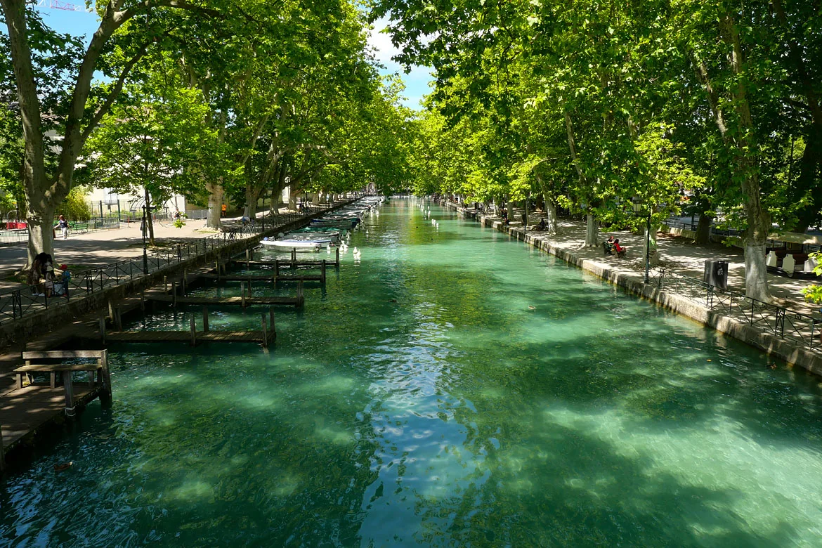 Canal du Vassé Annecy France