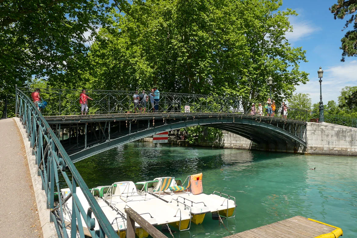 Pont des Amours Annecy France