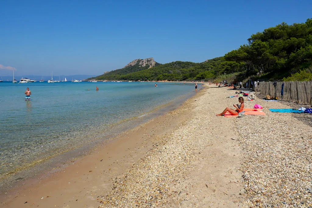 Ile Porquerolles plage Notre Dame France