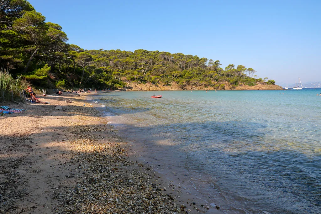 Ile Porquerolles plage Notre Dame France