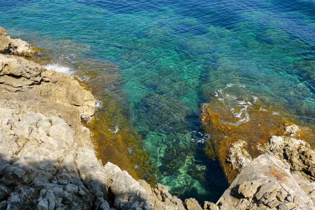 Crique baignade Saint Jean Cap Ferrat France