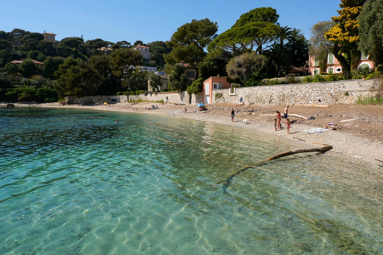 Plage des Fosses que faire à Saint-Jean-Cap-Ferrat Côte d'Azur