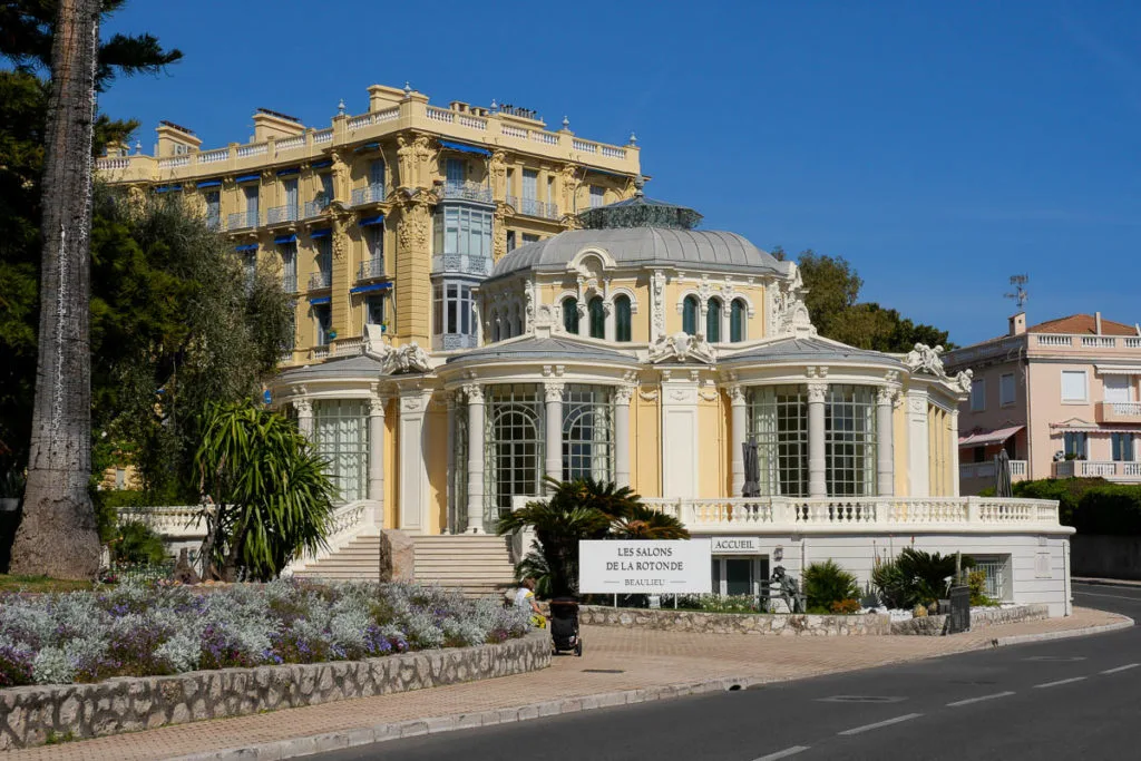 Les salons de la rotonde Beaulieu sur Mer Côte d'Azur