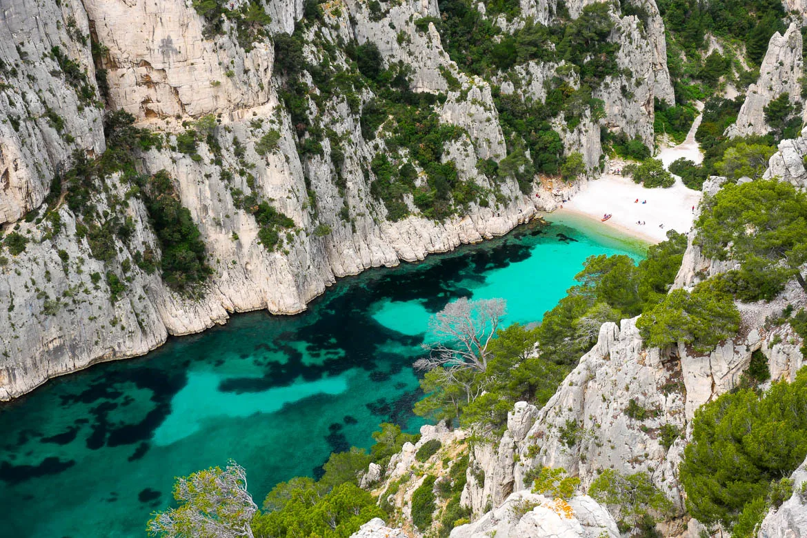 Calanque d'En Vau Marseille Cassis Provence France