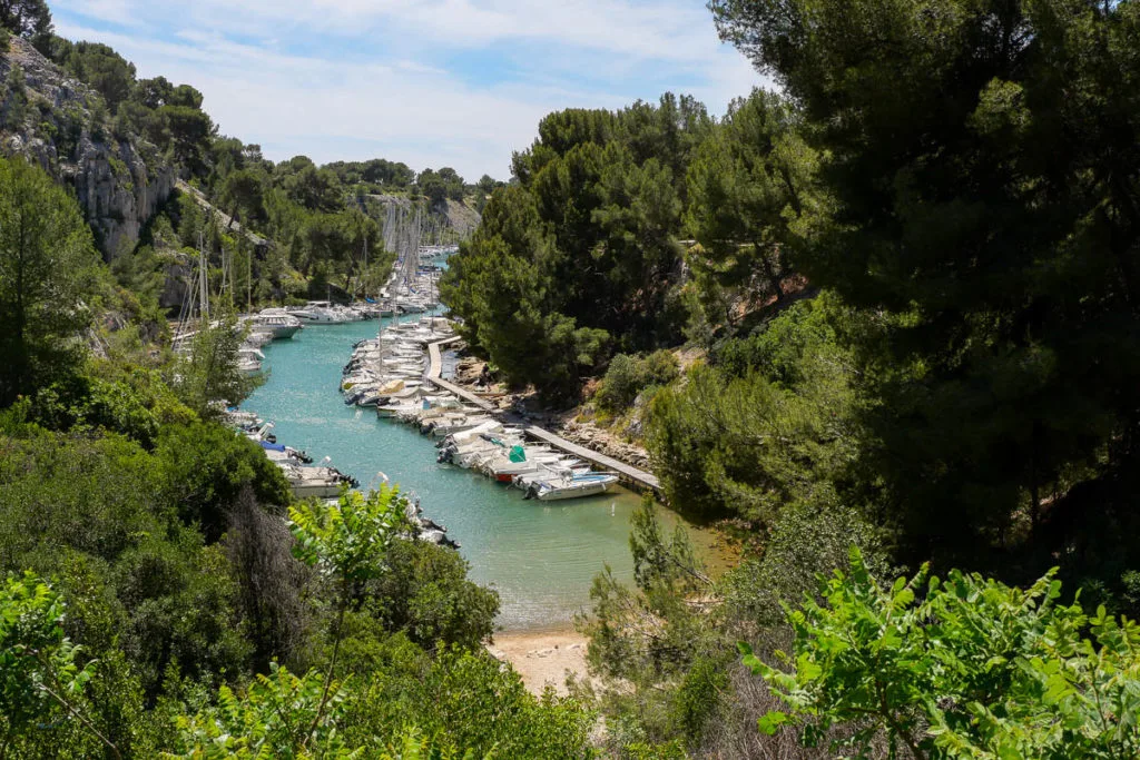 Calanque de Port Miou Cassis Marseille Provence France