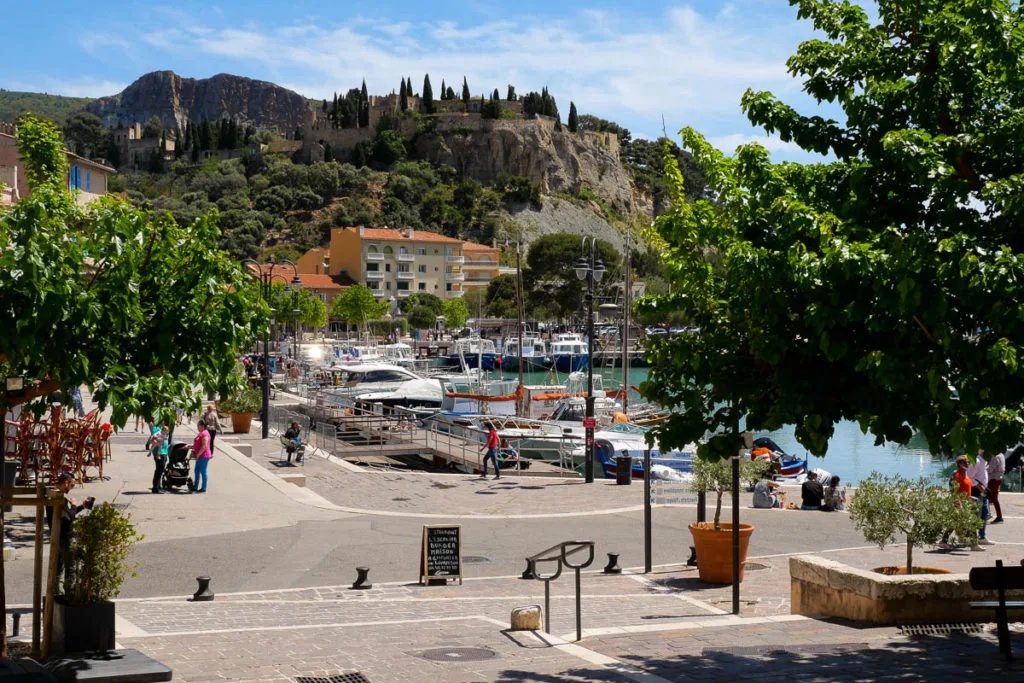 Port de cassis provence france