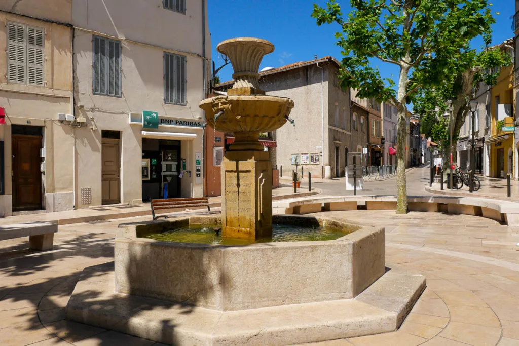 Fontaine vieux Cassis Provence France