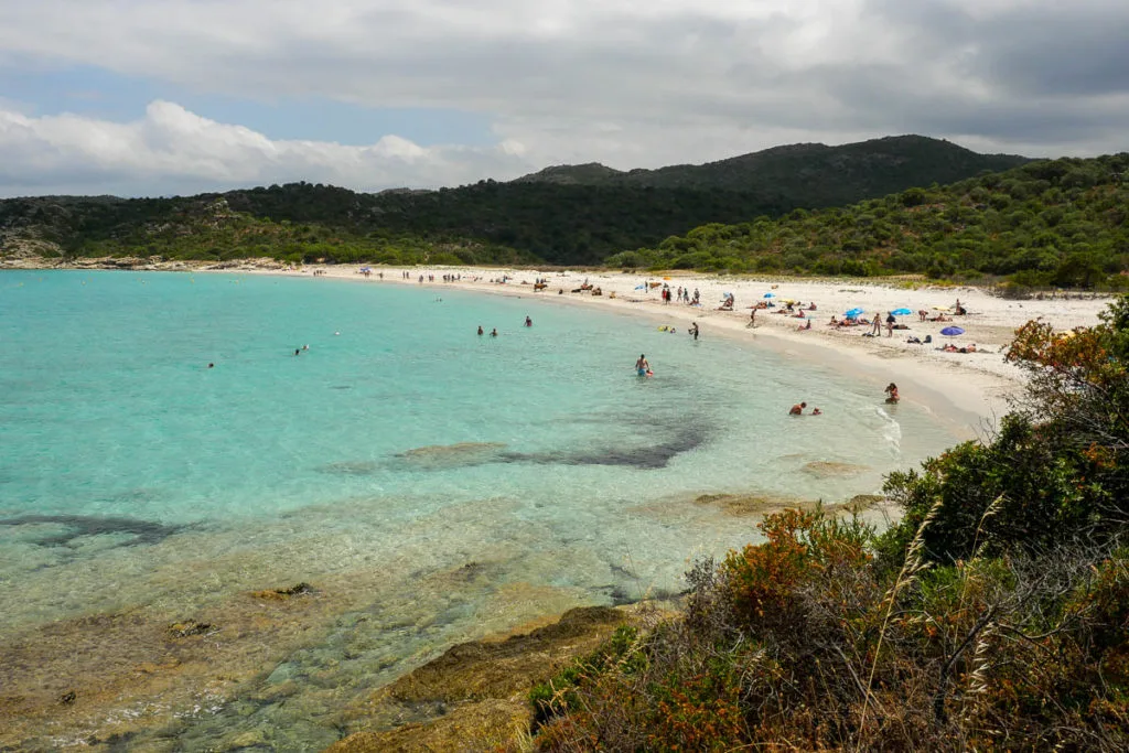 Plage du lotu désert des Agriates Corse