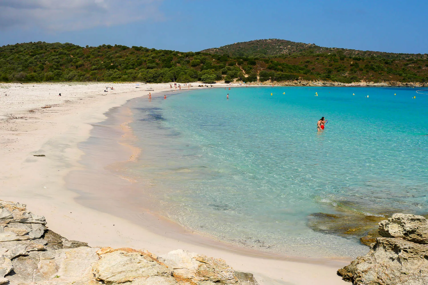 Plage du lotu désert des Agriates Corse
