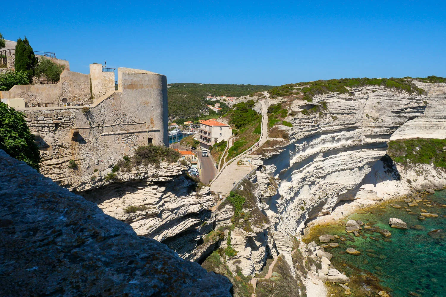 Bastion de l'Etendard Bonifacio Citadelle Corse