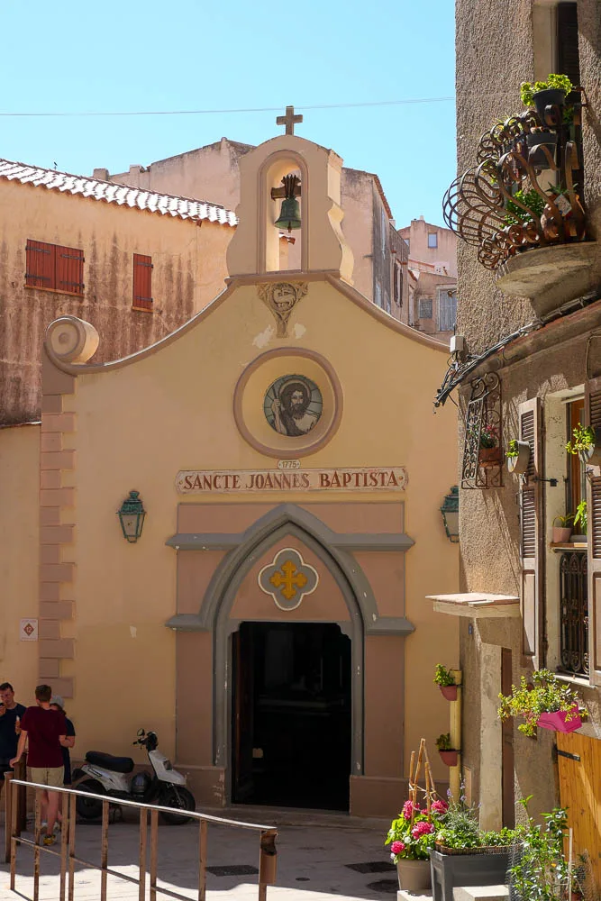Chapelle Saint Jean Baptiste Bonifacio Corse