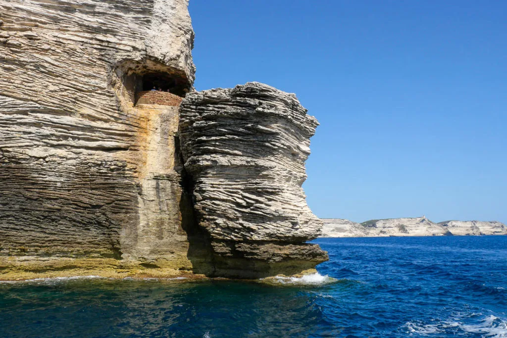 Escalier du Gouvernail Bonifacio Corse