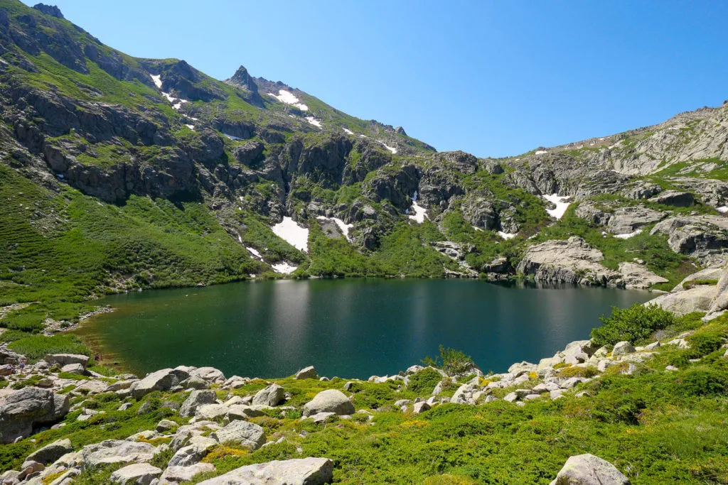 Lac de Melo Corse France