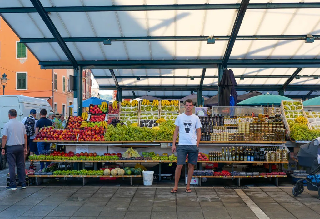 What to do in Rovinj Market and Local Products in Croatia