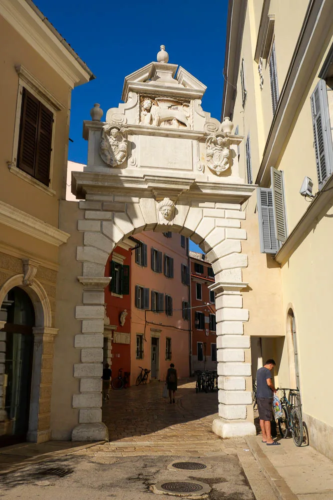 Balbi Arch Rovinj City Gate Croatia