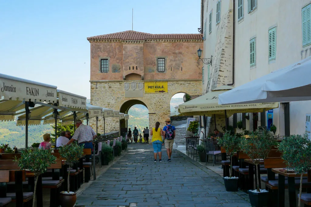 Motovun village Croatia road trip Istria