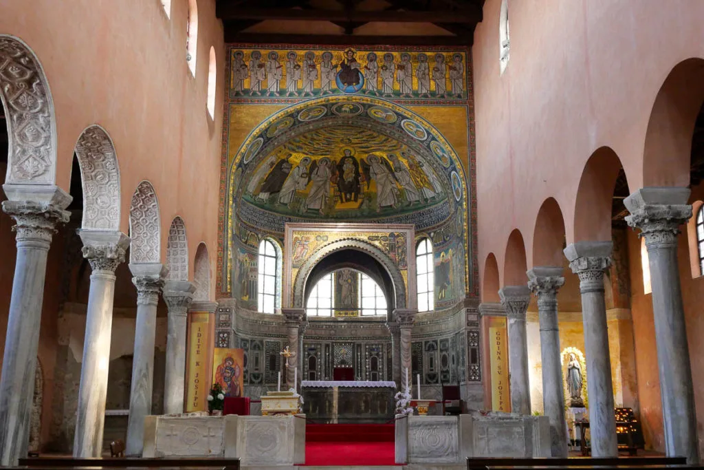 Basilique euphrasienne de Porec chapelle Croatie