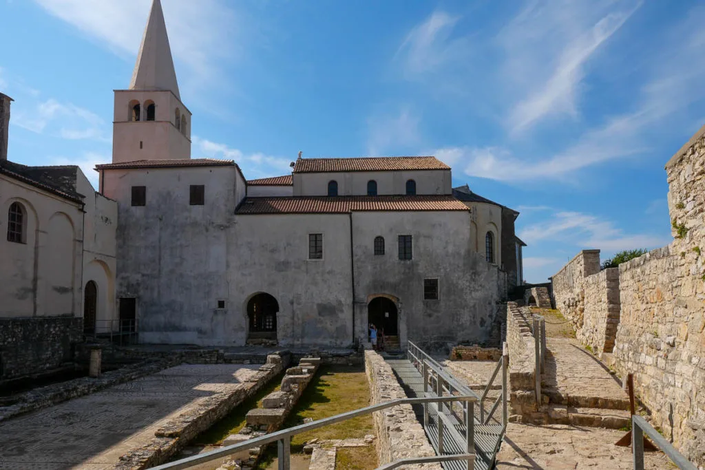 Basilique euphrasienne mosaiques de Porec en Croatie