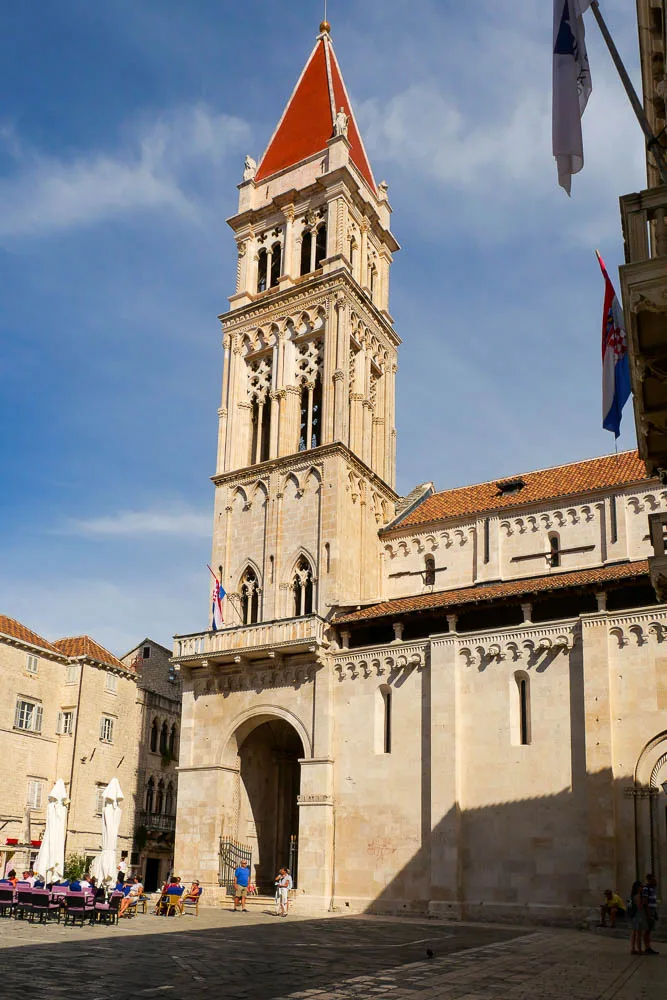 Saint Lawrence Cathedral visiting Trogir Croatia