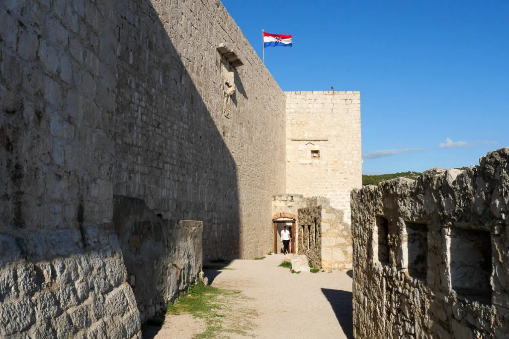 forteresse saint michel visiter Sibenik Croatie