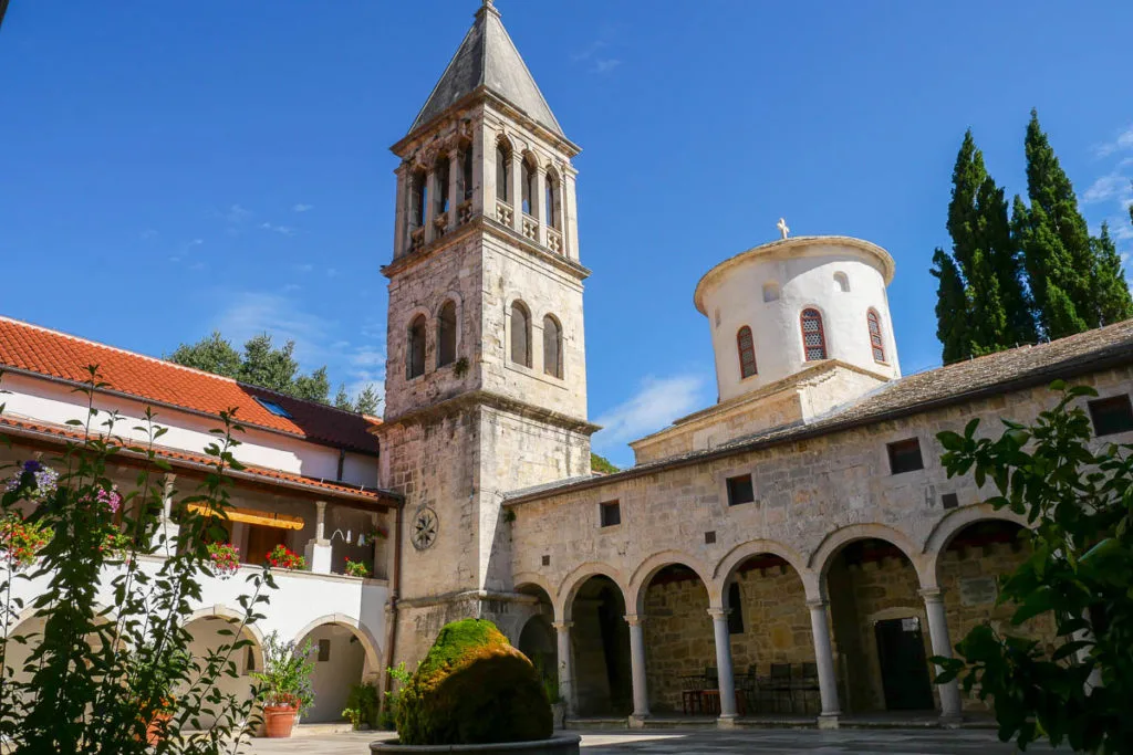 Monastère de la Krka orthodxe serbe Croatie