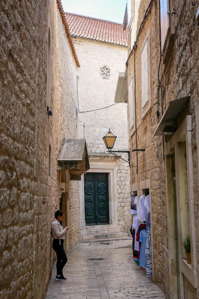 Saint Nicholas monastery Benedictine convent Trogir Croatia