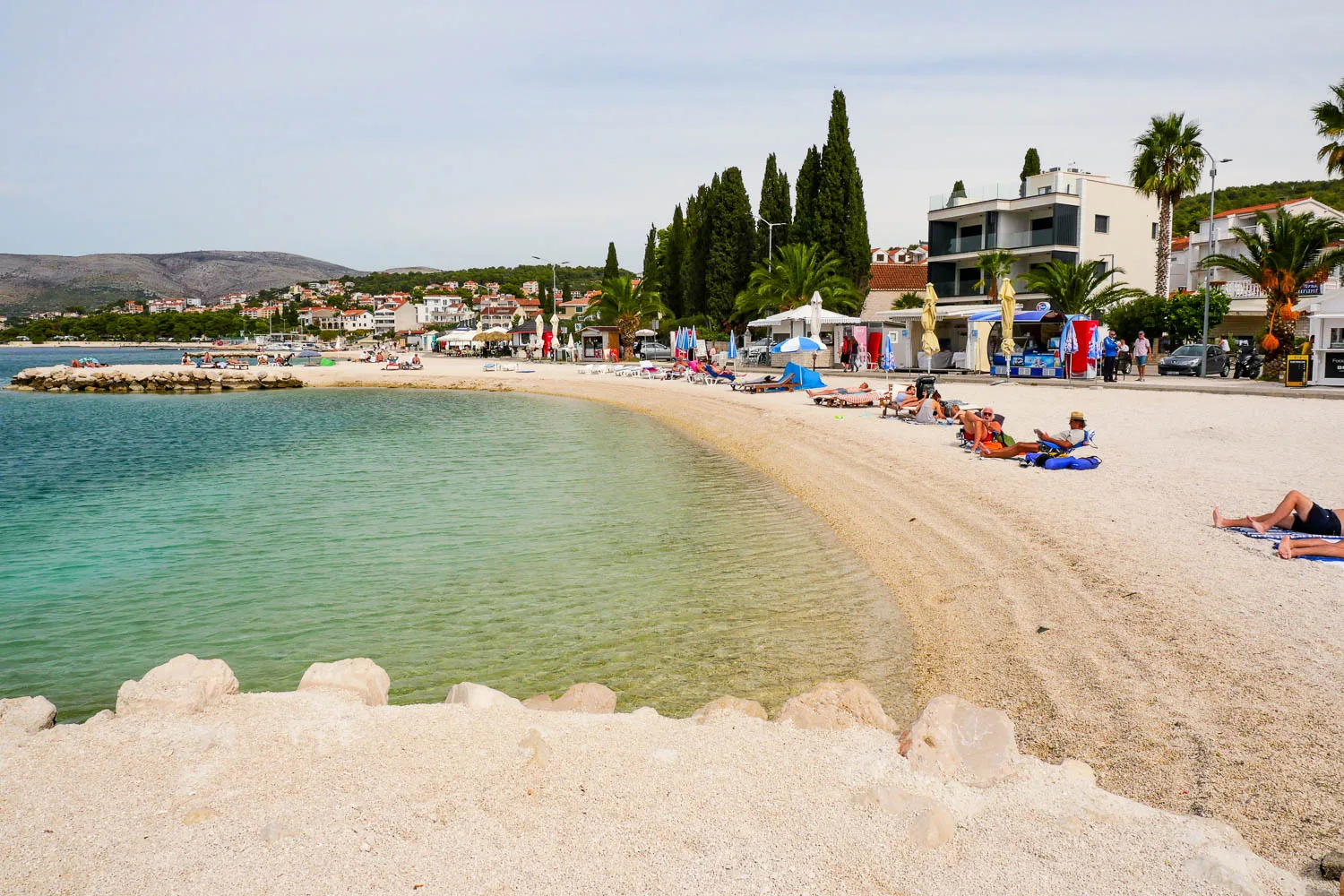 Okrug Gornji beach Ciovo island Trogir Croatia