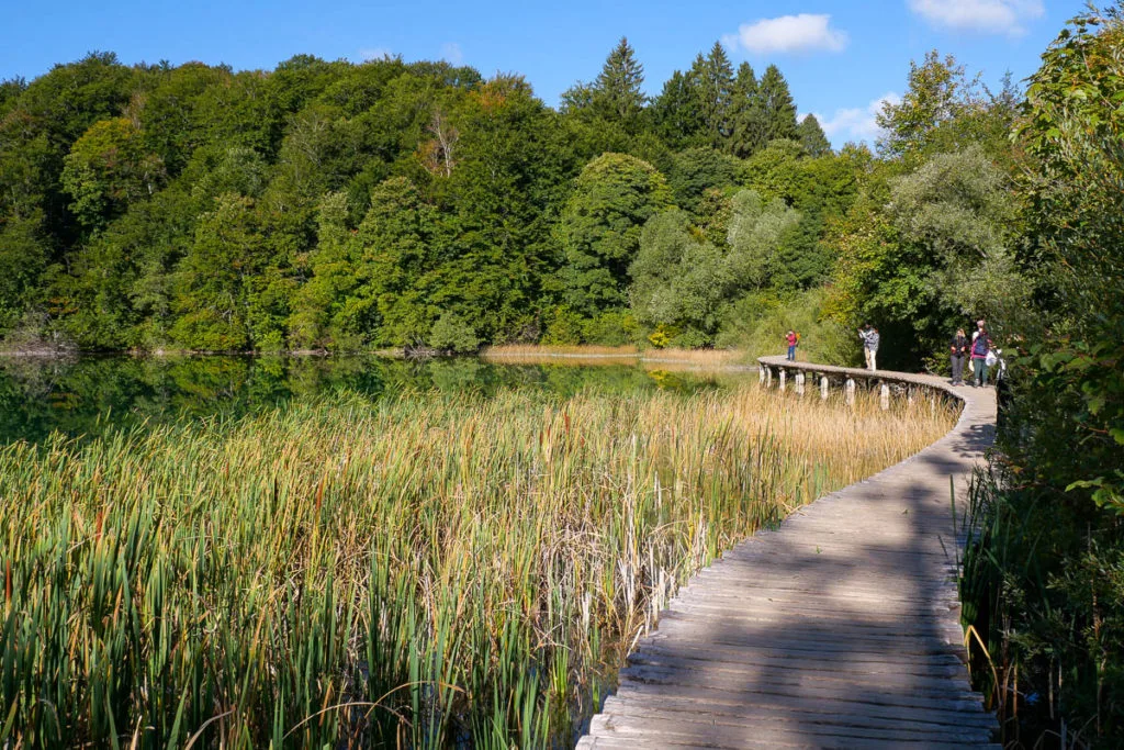 Visiter les lacs de plitvice en Croatie lacs supérieurs